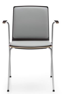 ProfiM - Židle COM K32H čalouněná překližka s područkami - 