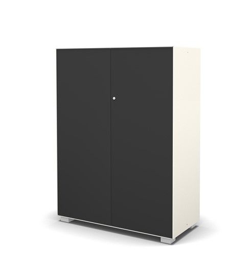 DIEFFEBI - Skříň PRIMO 1000 s lamino dveřmi, 100x45x133 cm - 