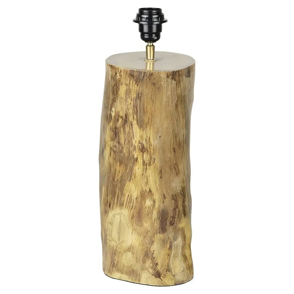 Dřevěná základna ke stolní lampě Eukalyptus - 16*14*35cm/ E27 Mars & More - LaHome - vintage dekorace