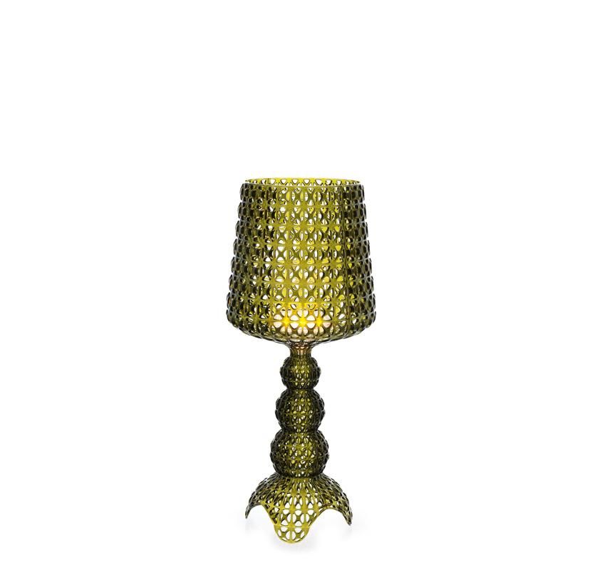 Kartell - Stolní lampa Kabuki Mini - zelená - 