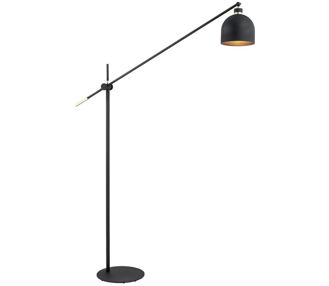 Argon Argon 4735 - Stojací lampa DETROIT 1xE27/15W/230V černá  -  Svět-svítidel.cz