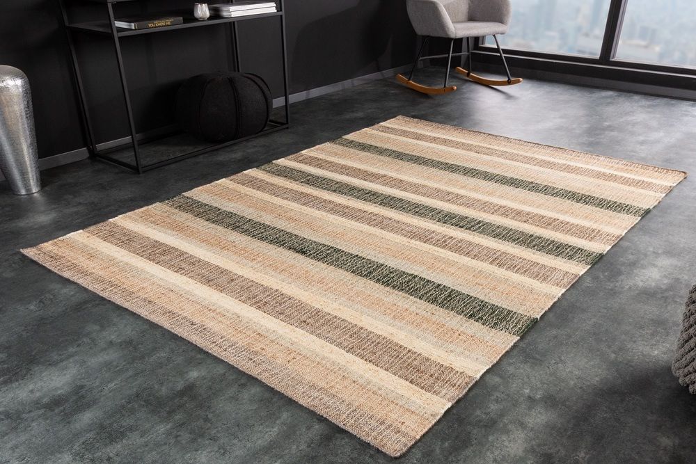 LuxD Designový koberec Panay 230 x 160 cm béžovo-hnědý - konopí - Estilofina-nabytek.cz