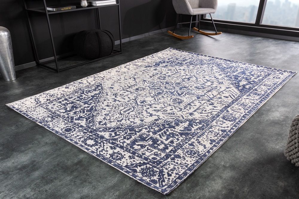 LuxD Designový koberec Saniyah 230 x 160 cm modrý - Estilofina-nabytek.cz