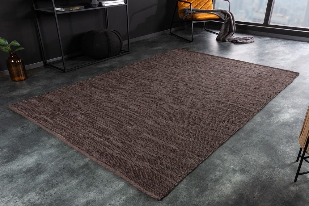 LuxD Designový koberec Tahsin 230 x 160 cm tmavě hnědý - Estilofina-nabytek.cz