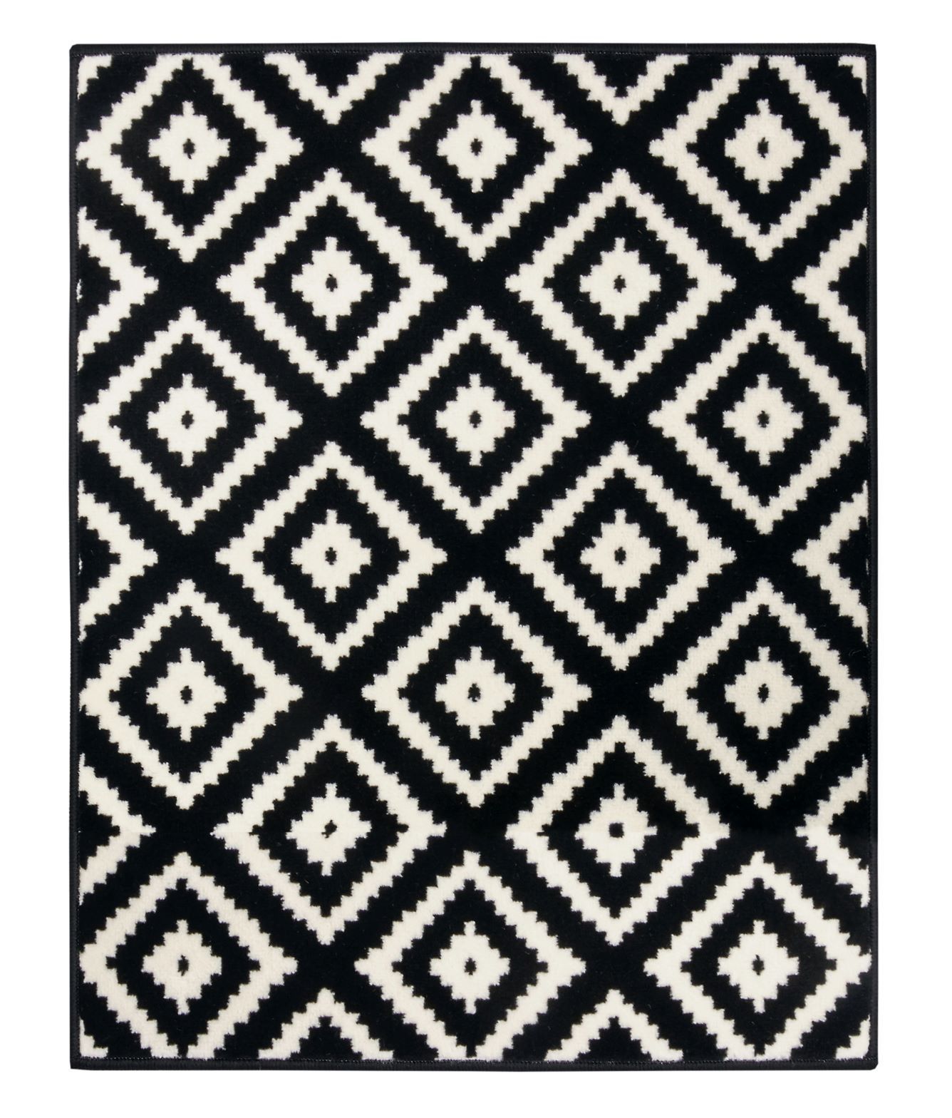 Hanse Home Collection koberce Kusový koberec Hamla 105477 Black Cream - 80x150 cm - Mujkoberec.cz