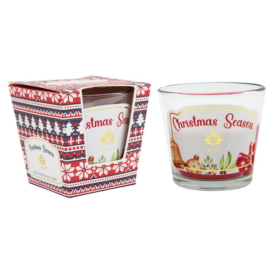 Arome Vonná svíčka ve skle Christmas Times, 120 g - 4home.cz