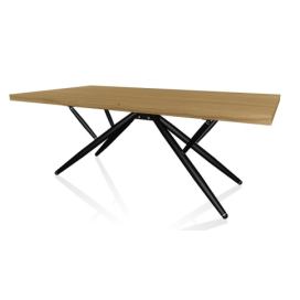 BONTEMPI - Stůl BRIDGE, dřevo/mramor/sklo, různé velikosti