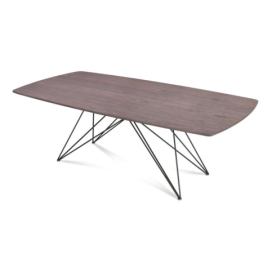RIFLESSI - Stůl PEGASO se dřevěnou deskou (30mm)