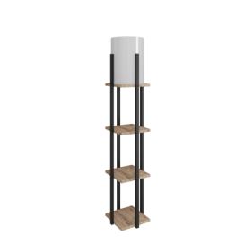 Opviq Stojací lampa Nora 135 cm černá