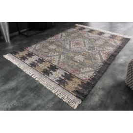 LuxD Designový koberec Pahana 230 x 160 cm vícebarevný šedý - vlna Estilofina-nabytek.cz