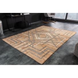 LuxD Designový koberec Rasida 230 x 160 cm béžově šedý Estilofina-nabytek.cz