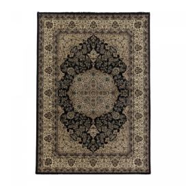 Ayyildiz koberce Kusový koberec Kashmir 2608 black - 80x150 cm Mujkoberec.cz