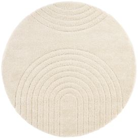 Mint Rugs - Hanse Home koberce Kusový koberec Norwalk 105104 cream kruh - 160x160 (průměr) kruh cm