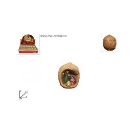 PROHOME - Betlém v ořechu 5cm různé druhy