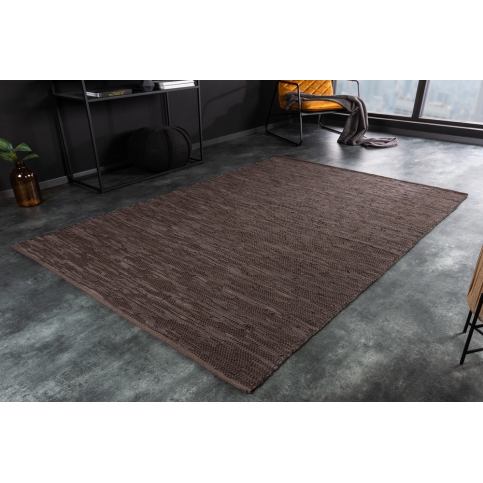 LuxD Designový koberec Tahsin 230 x 160 cm tmavě hnědý Estilofina-nabytek.cz