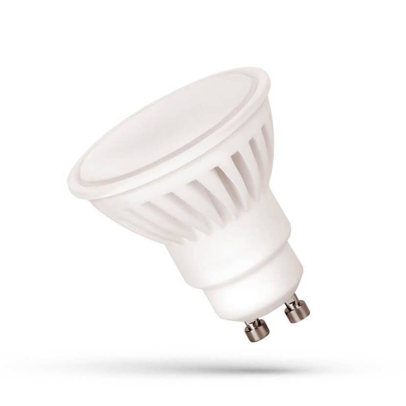 Žárovka Premium LED GU10 10W - teplá barva - Osvětlení.com