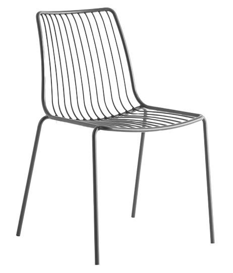 PEDRALI - Židle s vysokou opěrkou NOLITA 3651 DS - antracit - 
