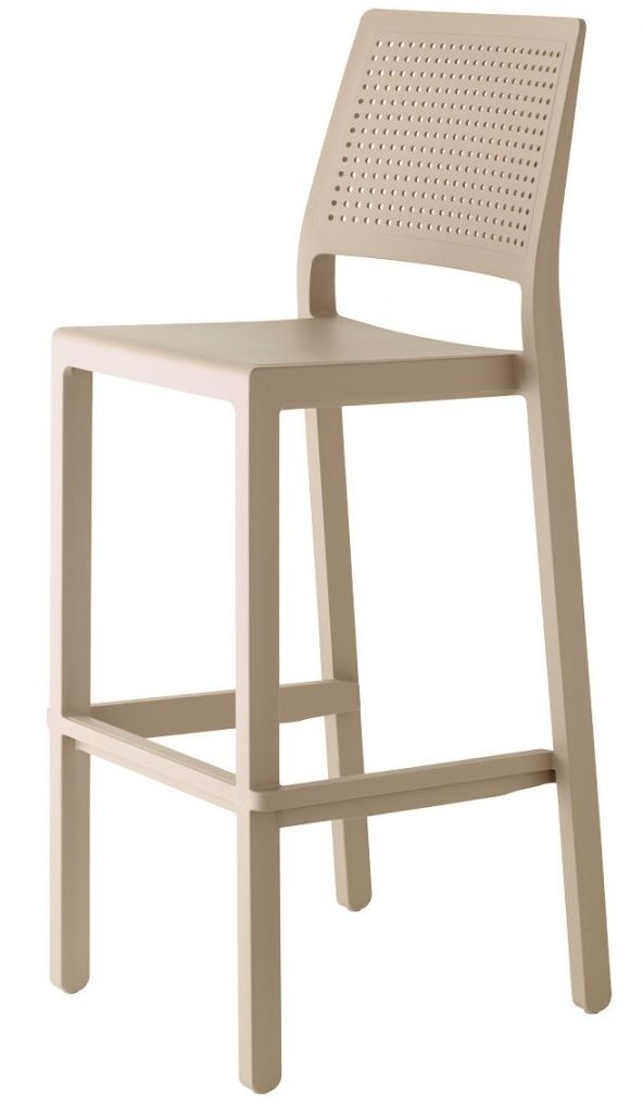 SCAB - Barová židle EMI nízká - béžová - 