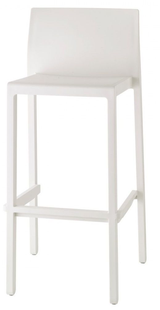 SCAB - Barová židle KATE vysoká - bílá - 