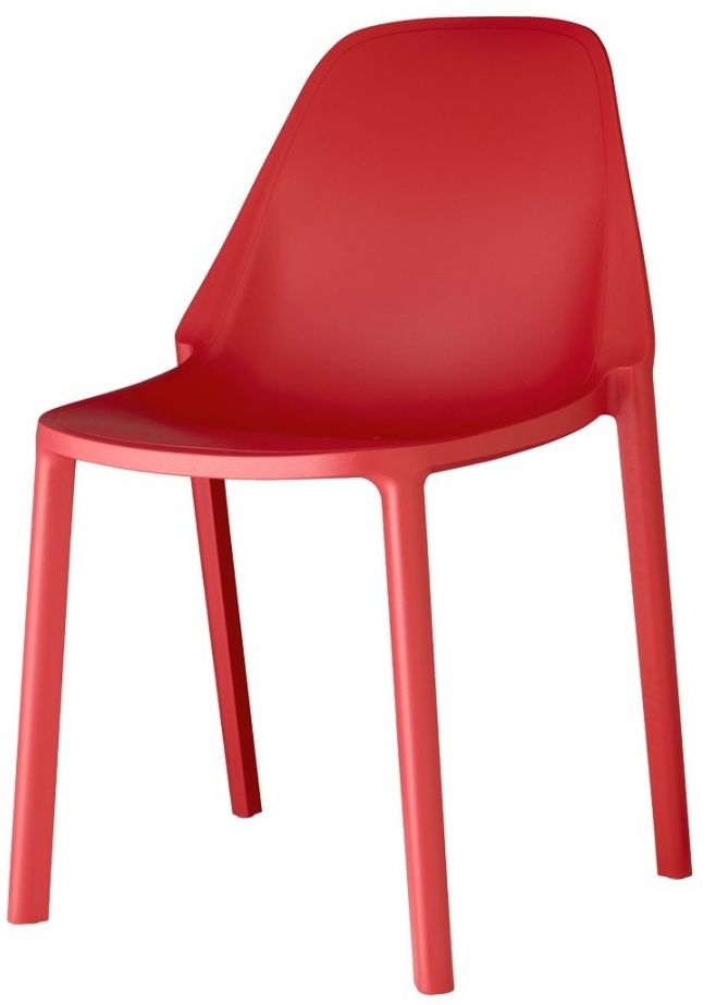 SCAB - Židle PIU - červená - 