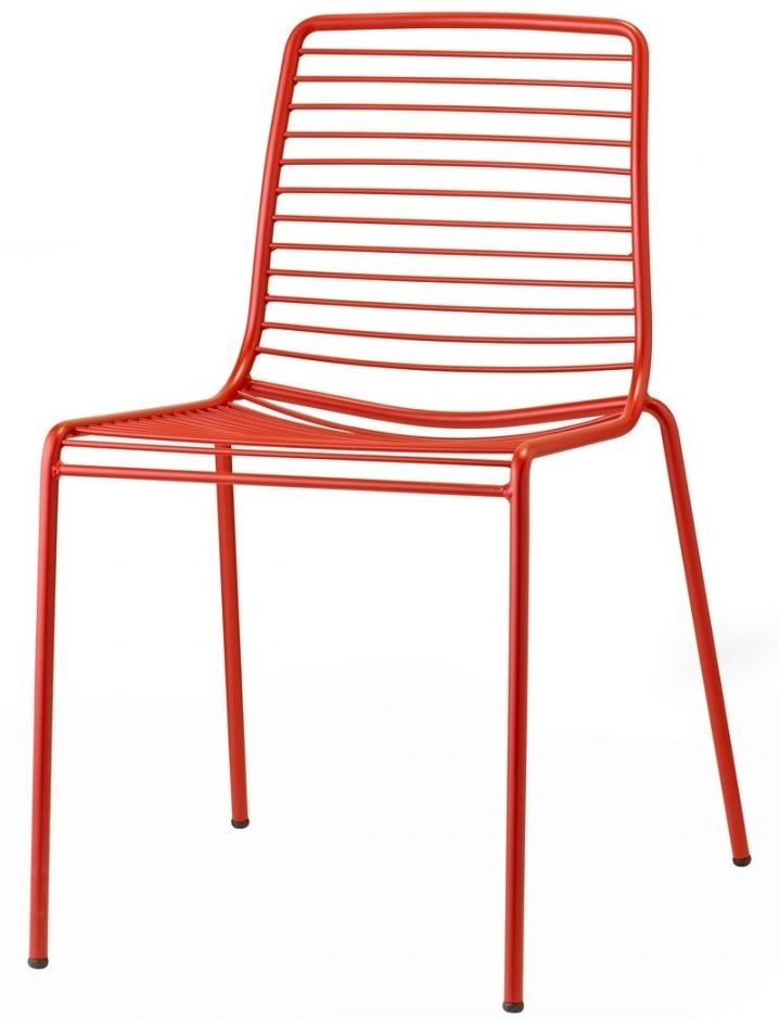 SCAB - Židle SUMMER - červená - 