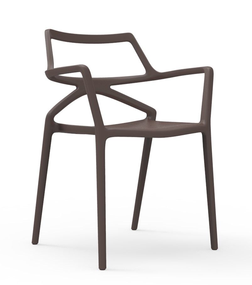 VONDOM - Židle DELTA - bronzová - 