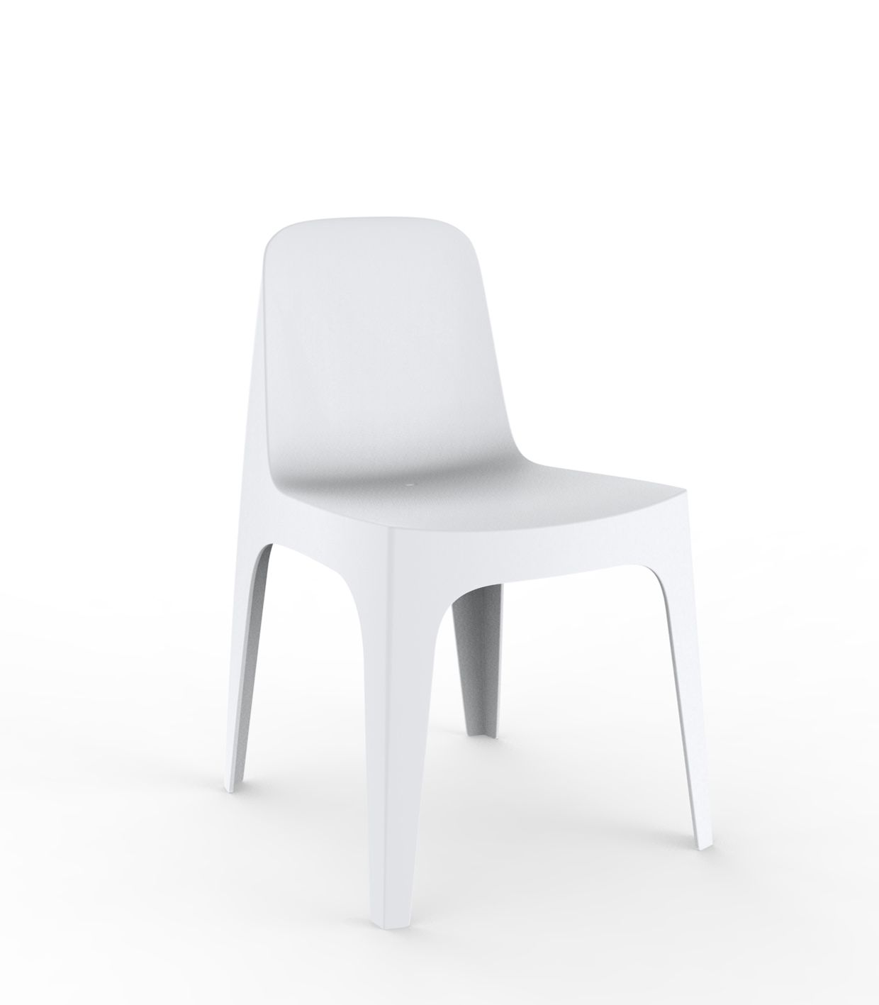 VONDOM - Židle SOLID - bílá - 