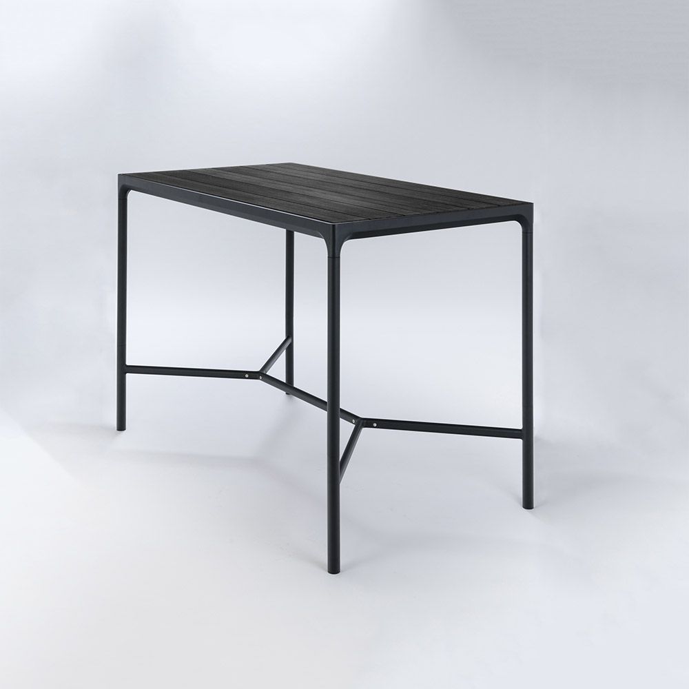 Houe Denmark - Barový stůl FOUR, 160 cm, hliník - 