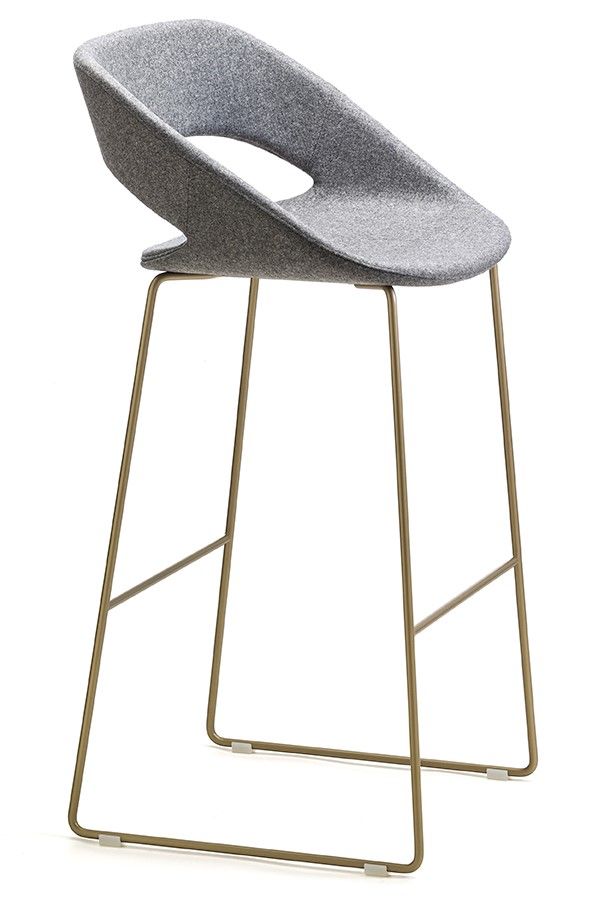 ARRMET - Barová židle KABIRA FABRIC ST, vysoká - 