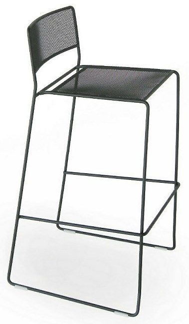 ARRMET - Barová židle LOG MESH ST, vysoká - 