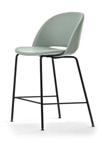 BONTEMPI - Čalouněná barová židle POLO, nízká - 