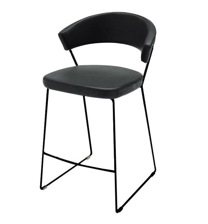 CONNUBIA (CALLIGARIS) - Barová židle New York, černá - 