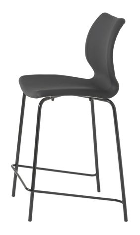 Et al - Barová židle UNI 378b-m čalouněná - výška 66 cm - 