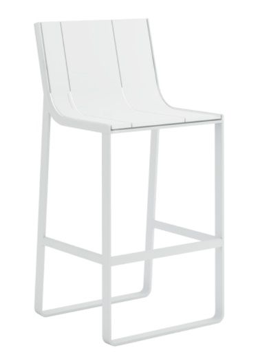 GANDIA BLASCO - Barová židle FLAT s vysokou opěrkou - 