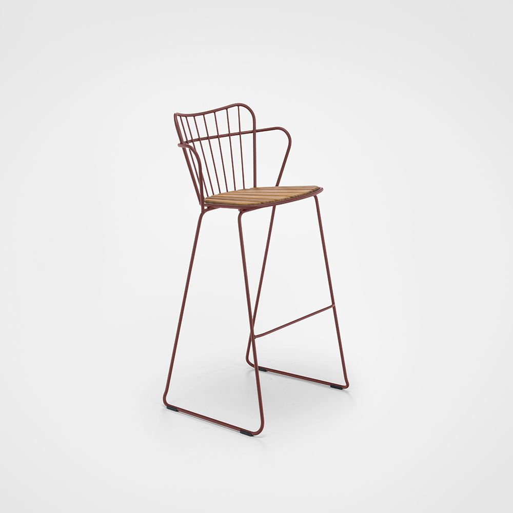Houe Denmark - Barová židle PAON, červená - 