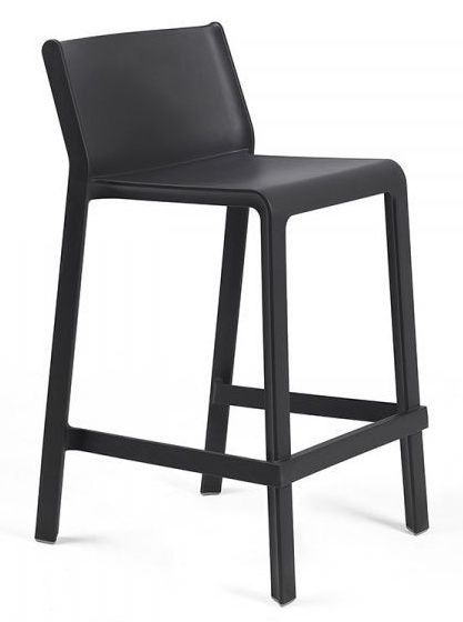 NARDI GARDEN - Barová židle TRILL antracit - 