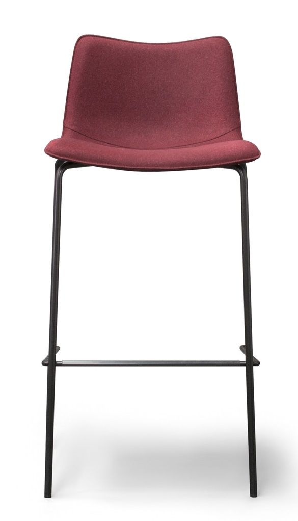 TORRE - Barová židle SPOON s kovovou podnoží - 