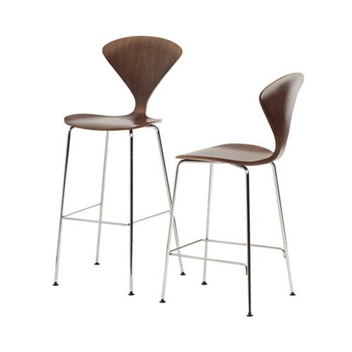 CHERNER Chair barové židle Stool Chrome Base - DESIGNPROPAGANDA