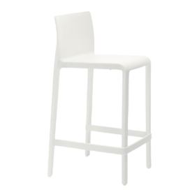 PEDRALI - Nízká barová židle VOLT 677 DS - bílá