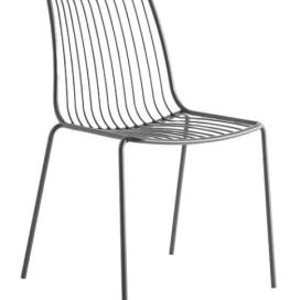 PEDRALI - Židle s vysokou opěrkou NOLITA 3651 DS - antracit