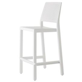 SCAB - Barová židle EMI nízká - bílá