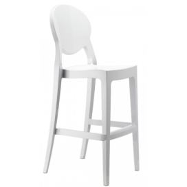 SCAB - Barová židle IGLOO vysoká - bílá