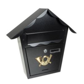 Malatec 12328 Poštovní schránka na dopisy - černá