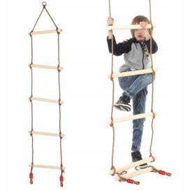 Verk 01536 Dřevěný provazový žebřík
