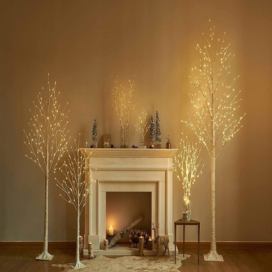 Melfin ISO Vánoční světelný stromek Bříza,  60 LED 90 cm