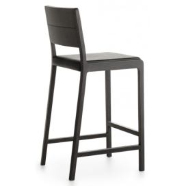 CRASSEVIG - Barová židle s čalouněným sedákem ESSE STOOL 