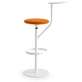 LAPALMA - Barová židle AARON s čalouněným sedákem - 78 cm