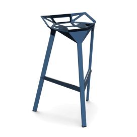 MAGIS - Barová židle STOOL ONE vysoká - modrá
