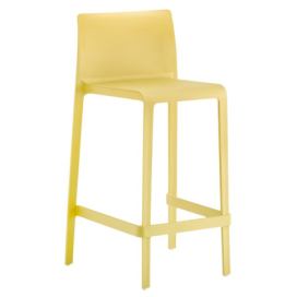PEDRALI - Nízká barová židle VOLT 677 DS - žlutá