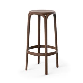 VONDOM - Barová židle Brooklyn, 76 cm vysoká